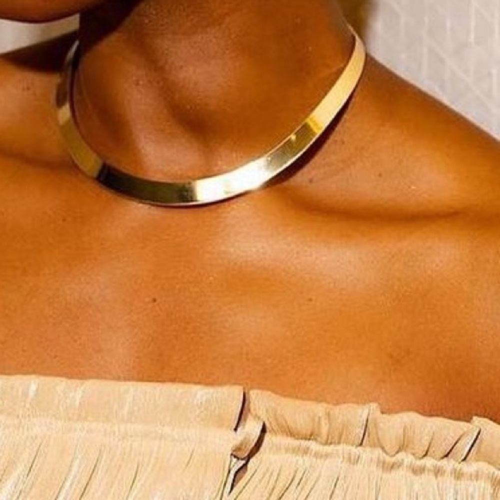 Jam + Rico gold gold plated herringbone chain